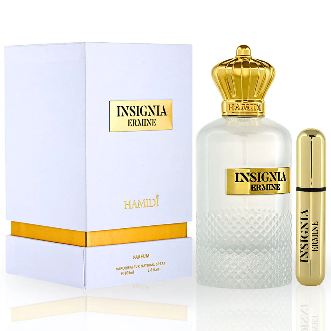 INSIGNIA ERMINE EDP Spray 105ML Fragancia unisex única y sofisticada.