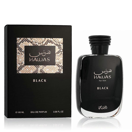 RASASI PERFUME HAWAS BLACK