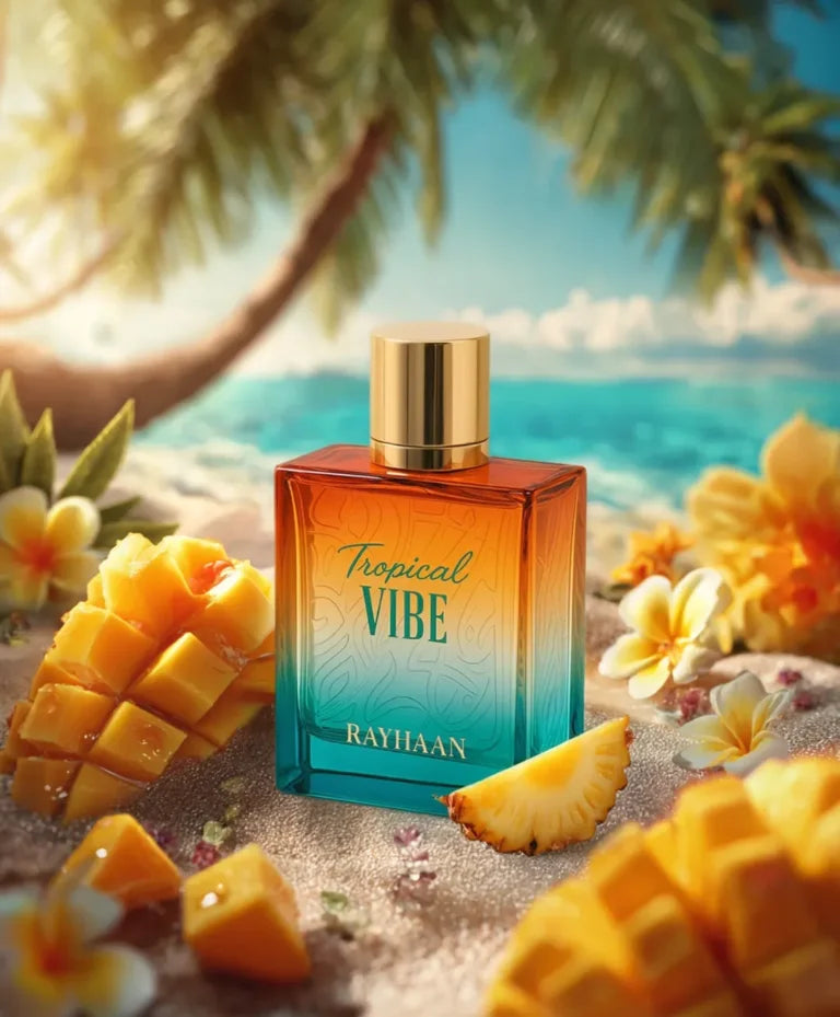 Rayhaan Tropical Vibe EDP 100ml | Perfume Tropical Unisex | Amira Perfumería