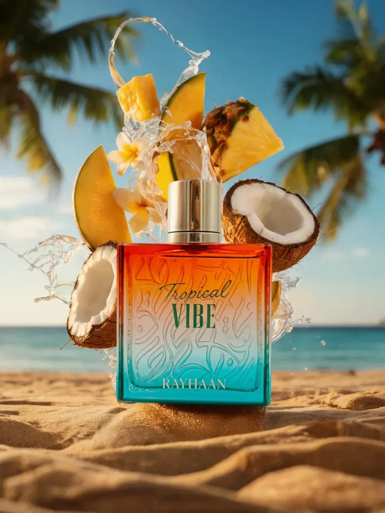 Rayhaan Tropical Vibe EDP 100ml | Perfume Tropical Unisex | Amira Perfumería