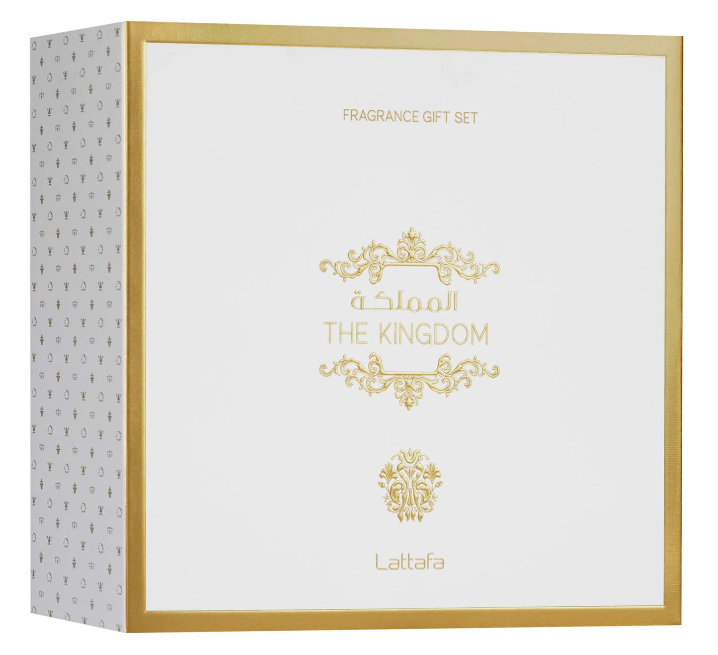 Lattafa The Kingdom Man Gift Set 100ml + 12ml + Gel de Ducha
