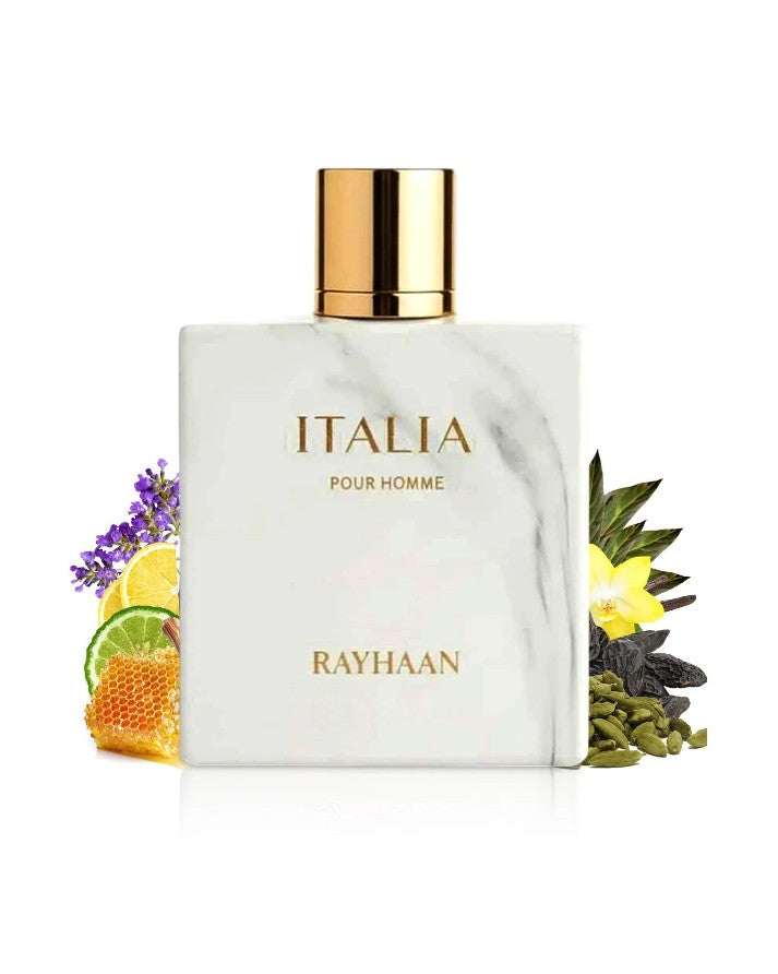 Rayhaan Italia Eau de Parfum 100ml | Perfume árabe masculino